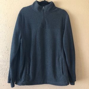 Croft&Barrow Gray Fleece Size M.